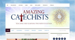 Desktop Screenshot of amazingcatechists.com
